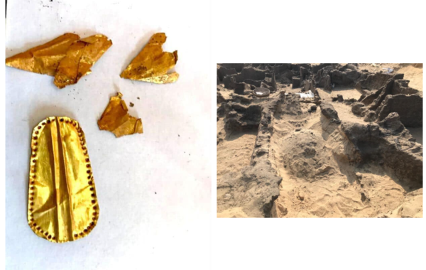 علماء الآثار في مصر يعثرون على "اللسان الذهبي" في مقابر المومياوات الرمز الأسطوري للحياة الأخرى - من الصفحة الرسمية التابعة لوزارة السياحة والآثار المصرية