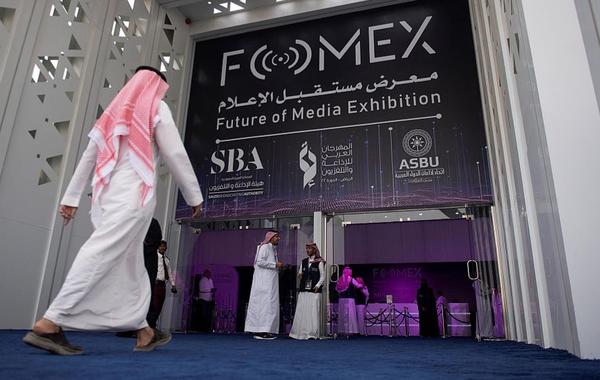 تحت شعار "الإعلام في عالم يتشكّل" معرض مستقبل الإعلام "fomex" يجذب المهتمين من داخل المملكة وخارجها - الصورة من واس