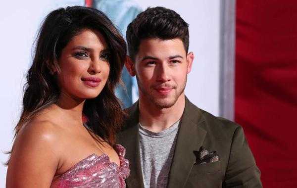 ndian actress Priyanka Chopra and US singer Nick Jonas attend the premiere of "Isn't It Romantic" in Los Angeles on February 11, 2019. JEAN-BAPTISTE LACROIX / AFP