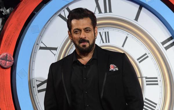  Salman Khan in Mumbai on September 27, 2022. SUJIT JAISWAL / AFP