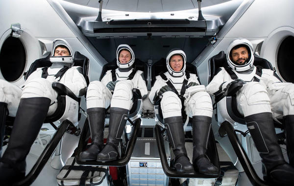 “محمد بن راشد للفضاء” يكشف عن موعد إطلاق أول مهمة طويلة الأمد لرواد الفضاء العرب - الصورة من وام