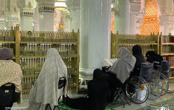 الرئاسة العامة لشؤون المسجد الحرام والمسجد النبوي تخصص مصلى للمسنات داخل المسجد الحرام