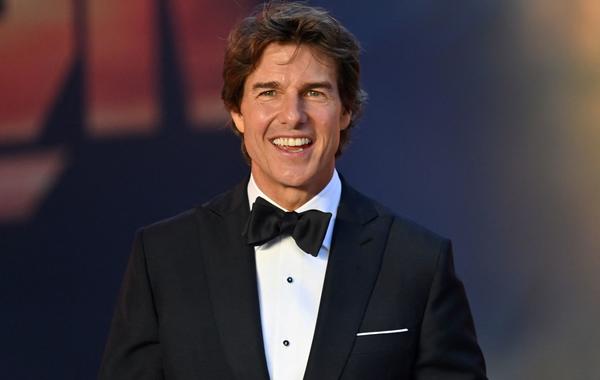 Tom Cruise in London, on May 19, 2022. JUSTIN TALLIS / AFP