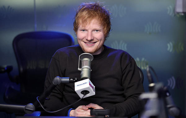 Ed Sheeran visits SiriusXM at SiriusXM Studios on October 17, 2022 in New York City. Jamie McCarthy/Getty Images/AFP