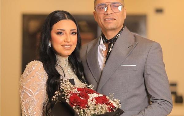 حسن شاكوش وزوجته ريم طارق- الصورة من حسابه على إنستغرام