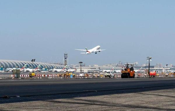  مطار دبي الدولي يحقق المركز الأول عالميًّا في قائمة المطارات الأكثر ازدحامًا. الصورة من "وام"