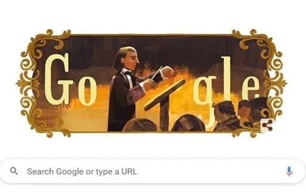 جوجل يحتفي بالموسيقار الألماني يوهانس برامز 