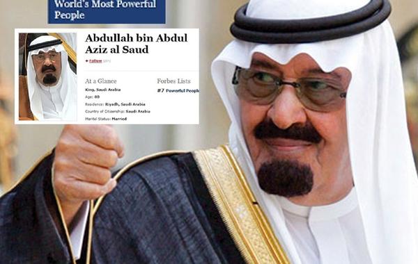 الملك عبدالله أقوى شخصية عربية بحسب "فوربس"